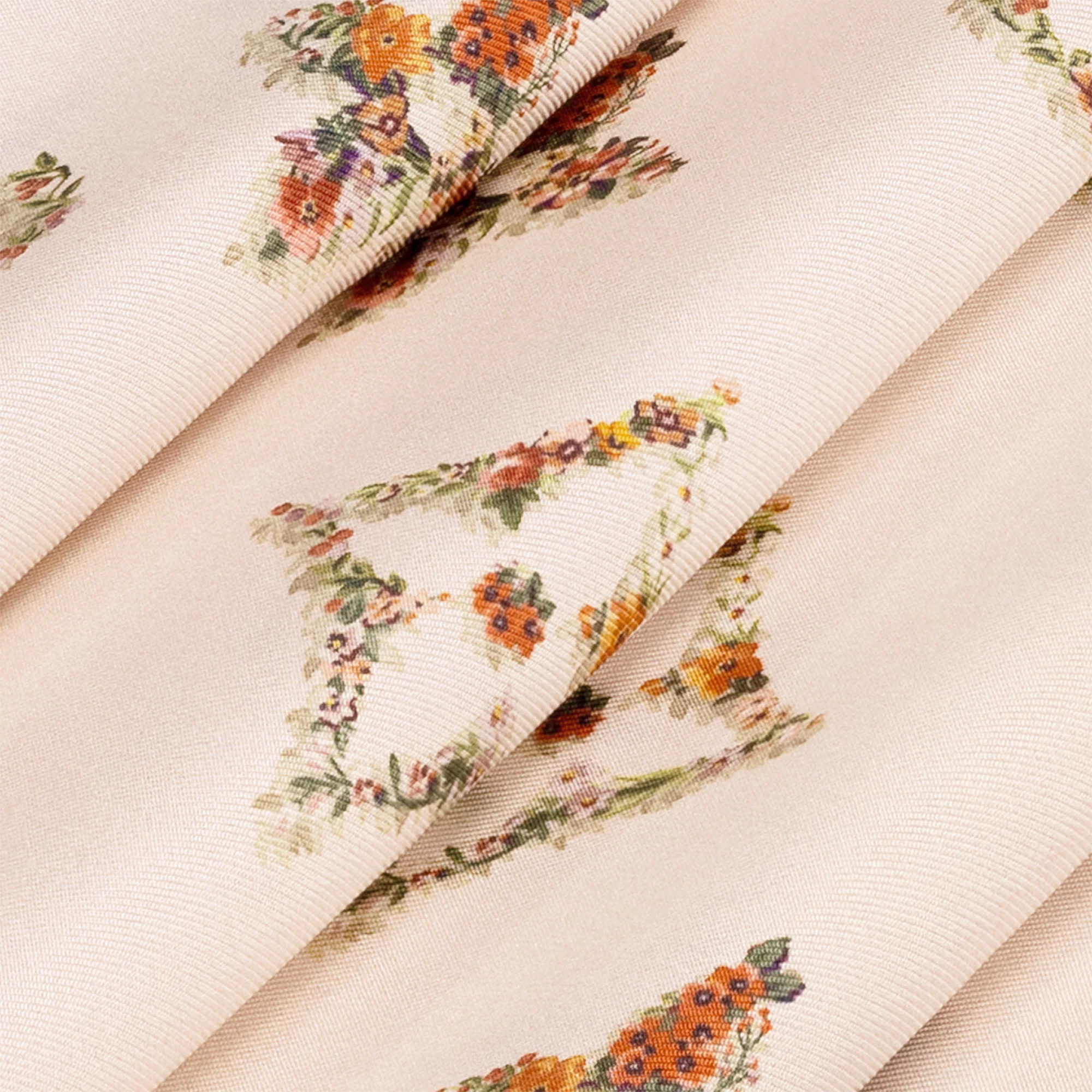 Monogram Flowers Shawl - 3