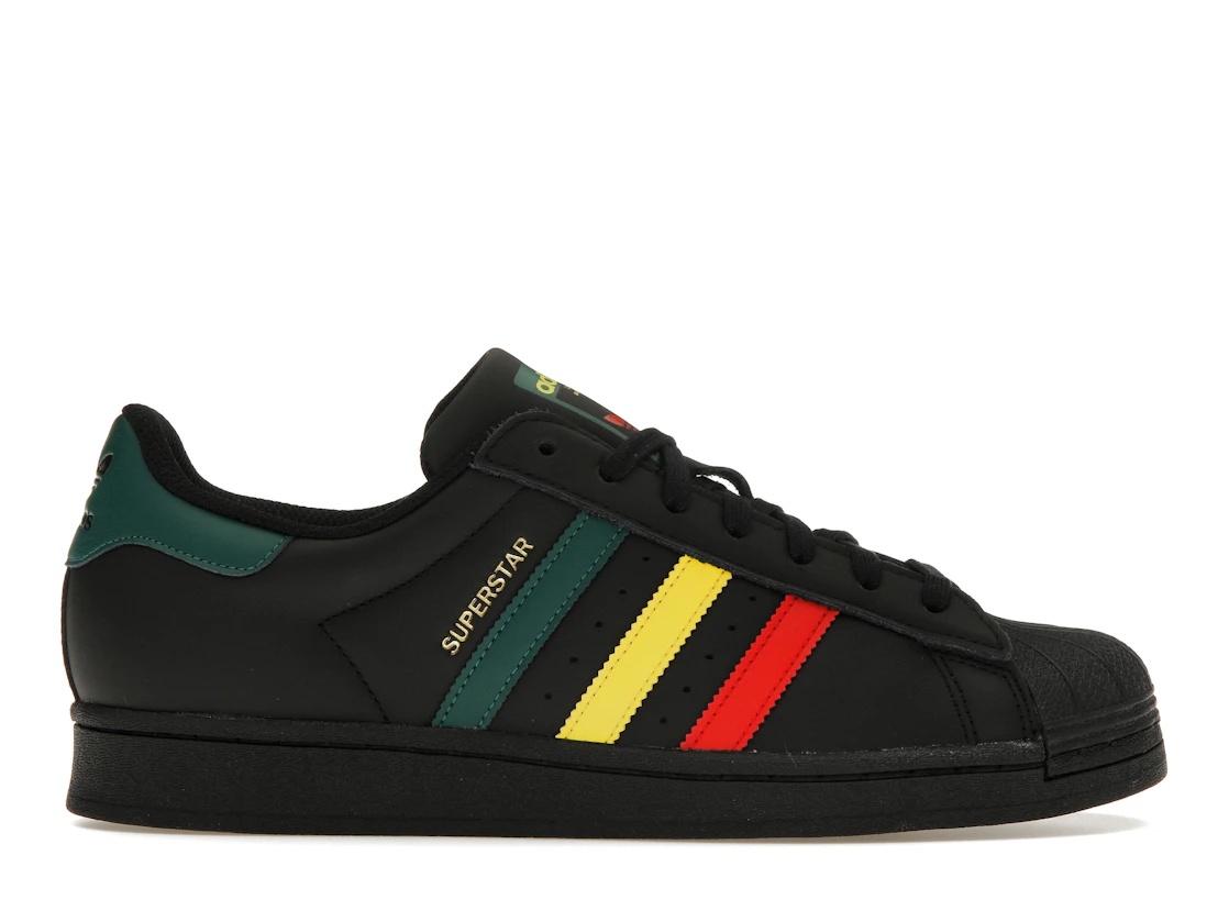 adidas Superstar Rasta Black - 1