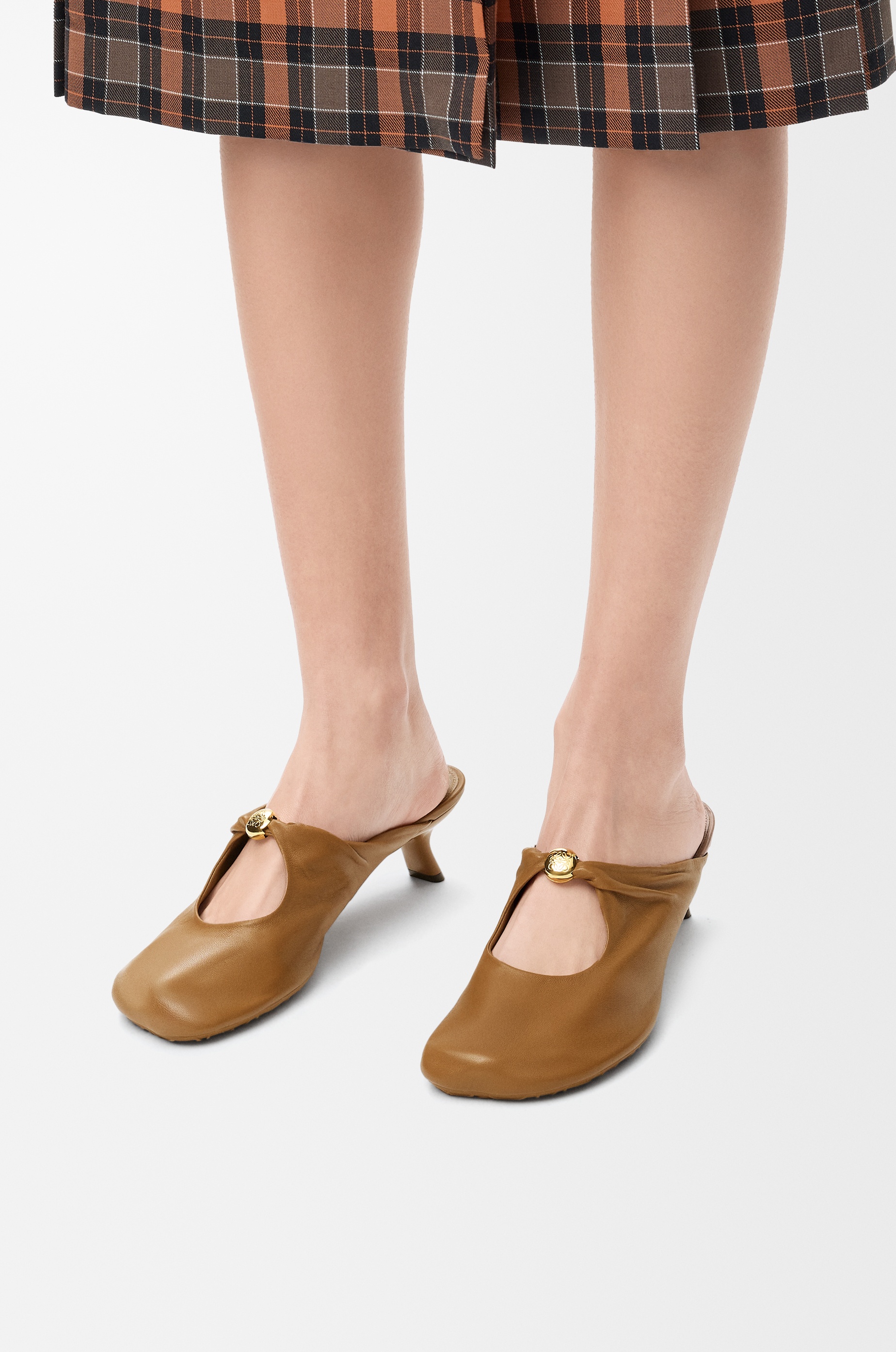 Pebble Soft mule in nappa lambskin - 2
