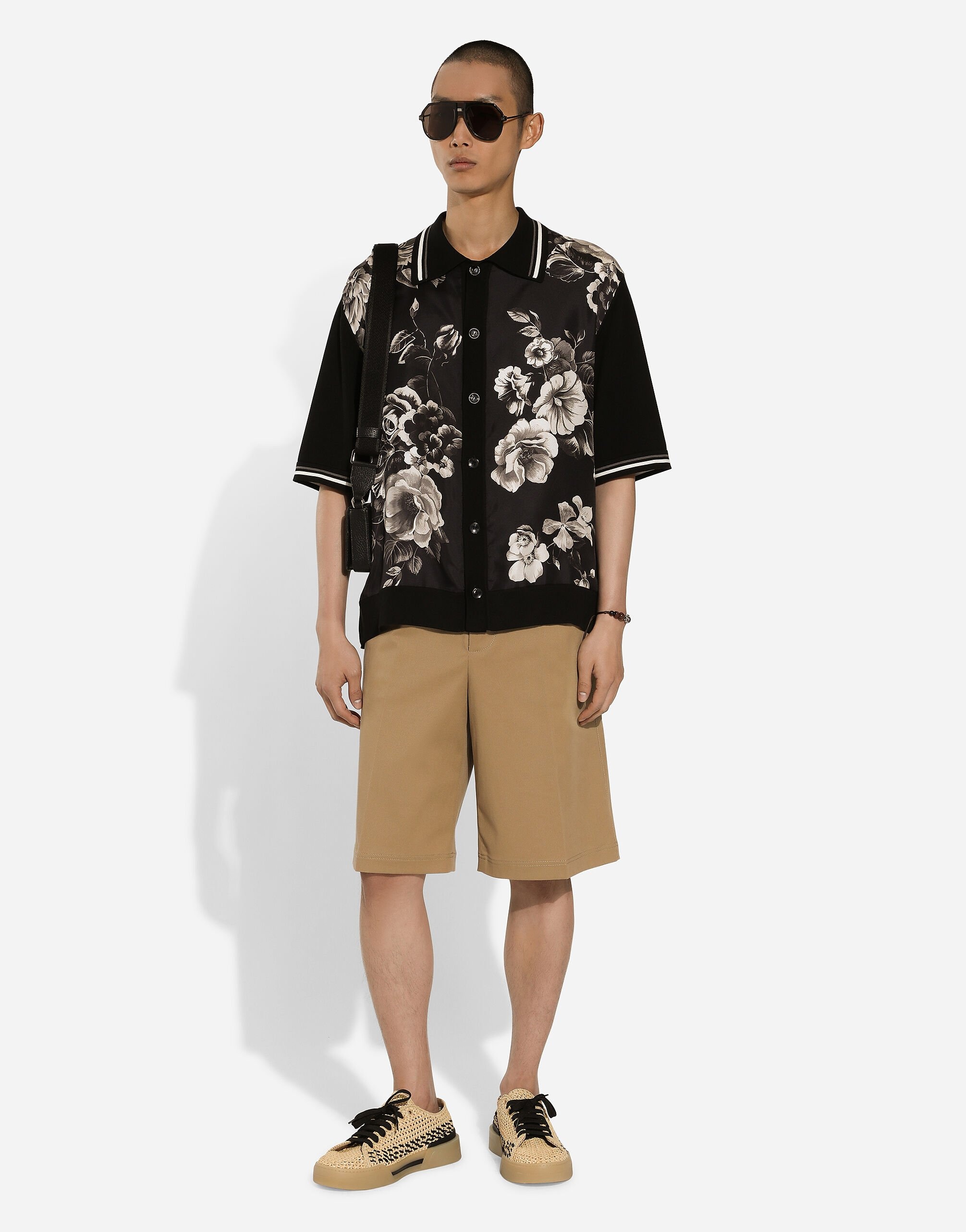Cotton drill Bermuda shorts - 2