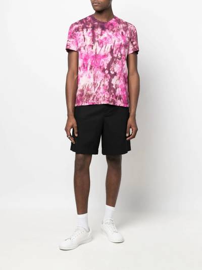 AMI Paris tie dye-print cotton T-shirt outlook