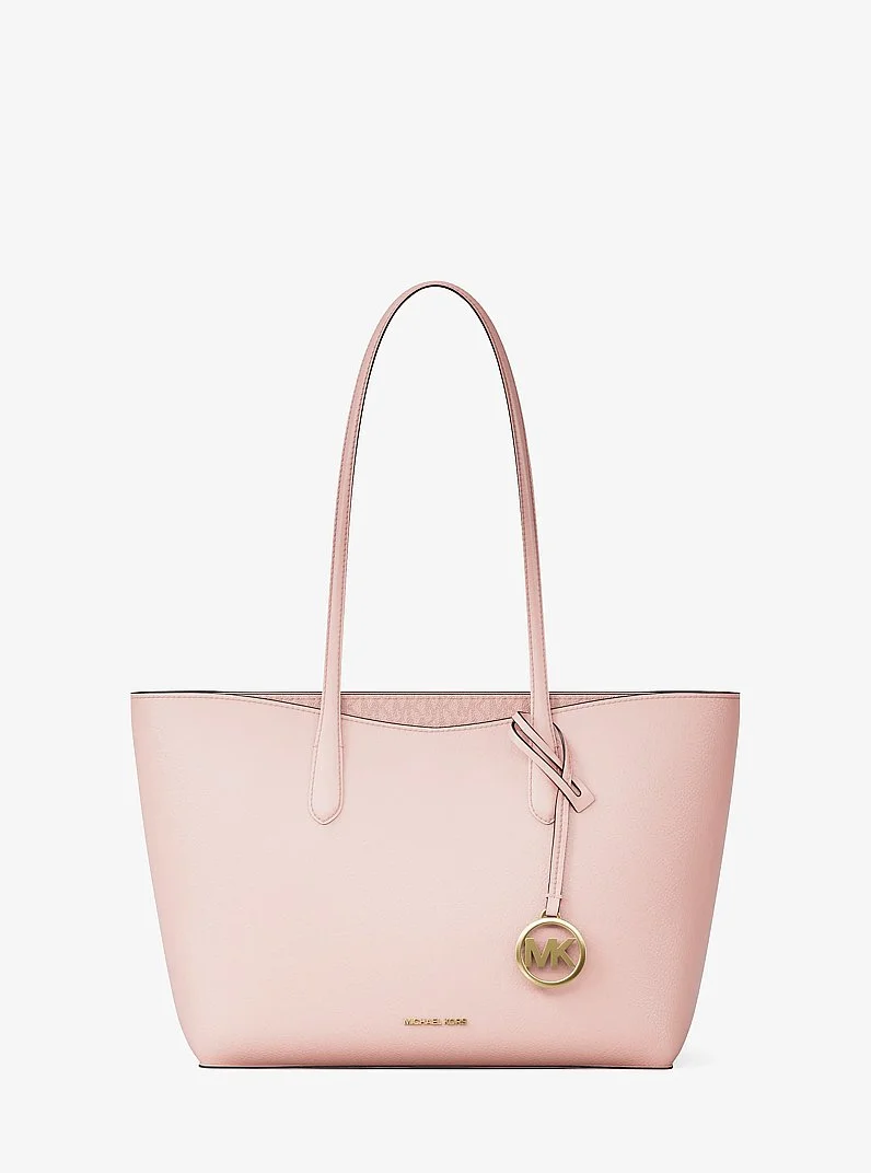 Arden Large Pebbled Leather Tote Bag - 1