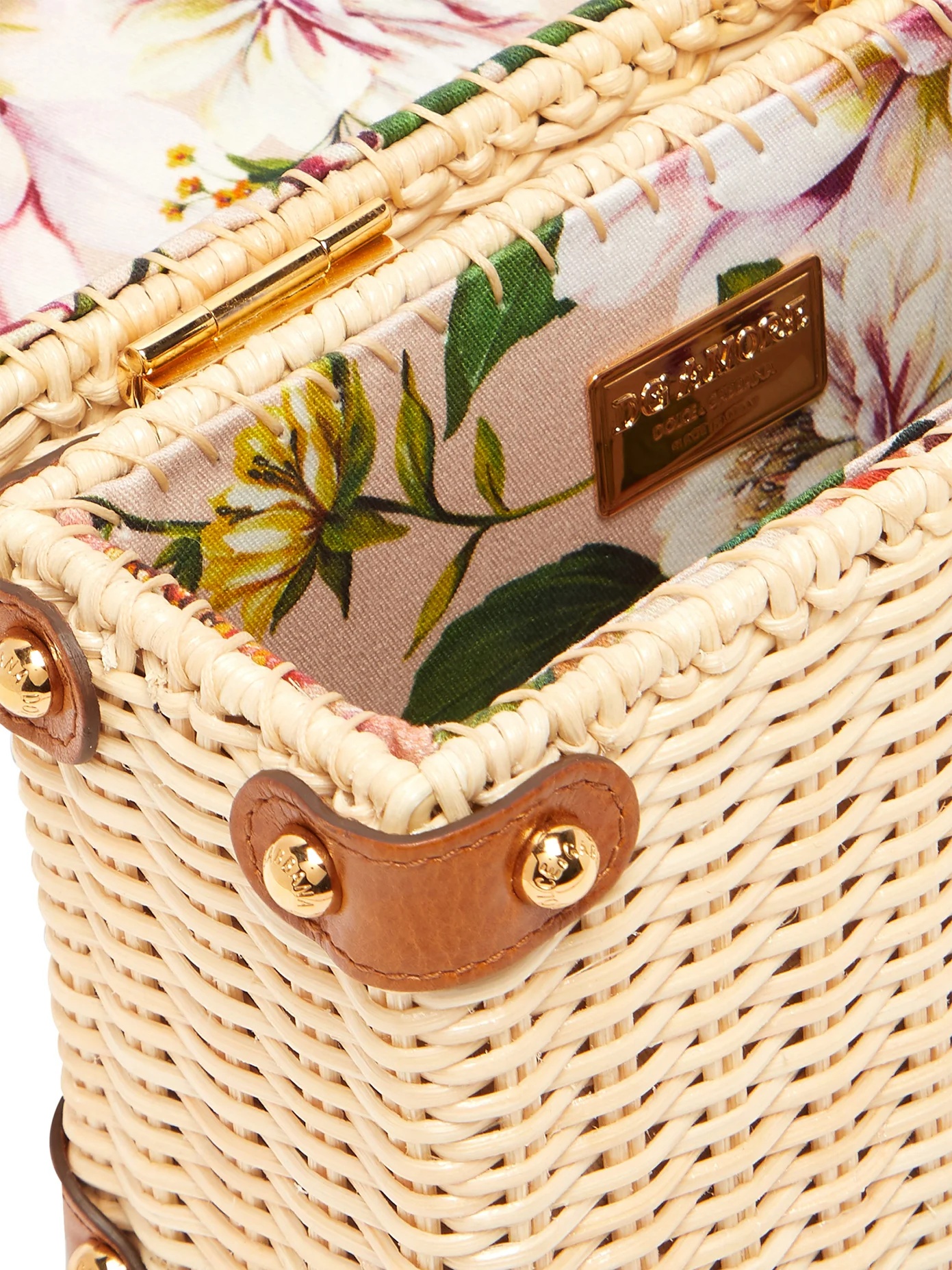 DG Amore wicker box bag - 6