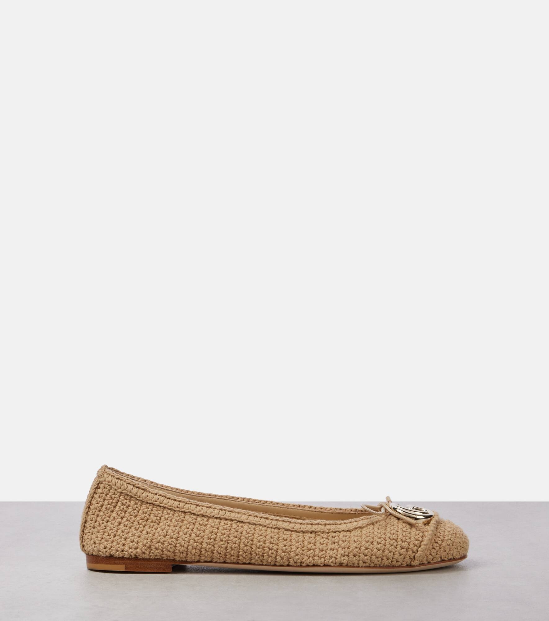 Marmont GG crochet ballet flats - 4