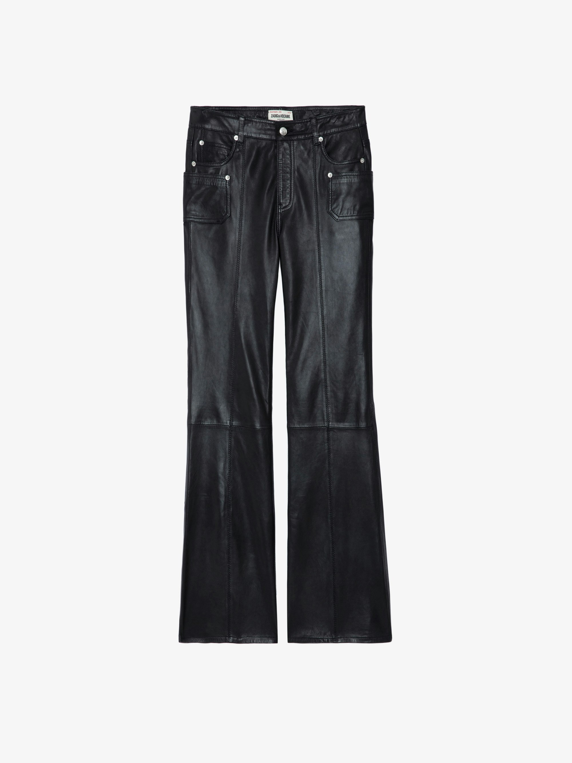 Elvir Leather Pants - 1