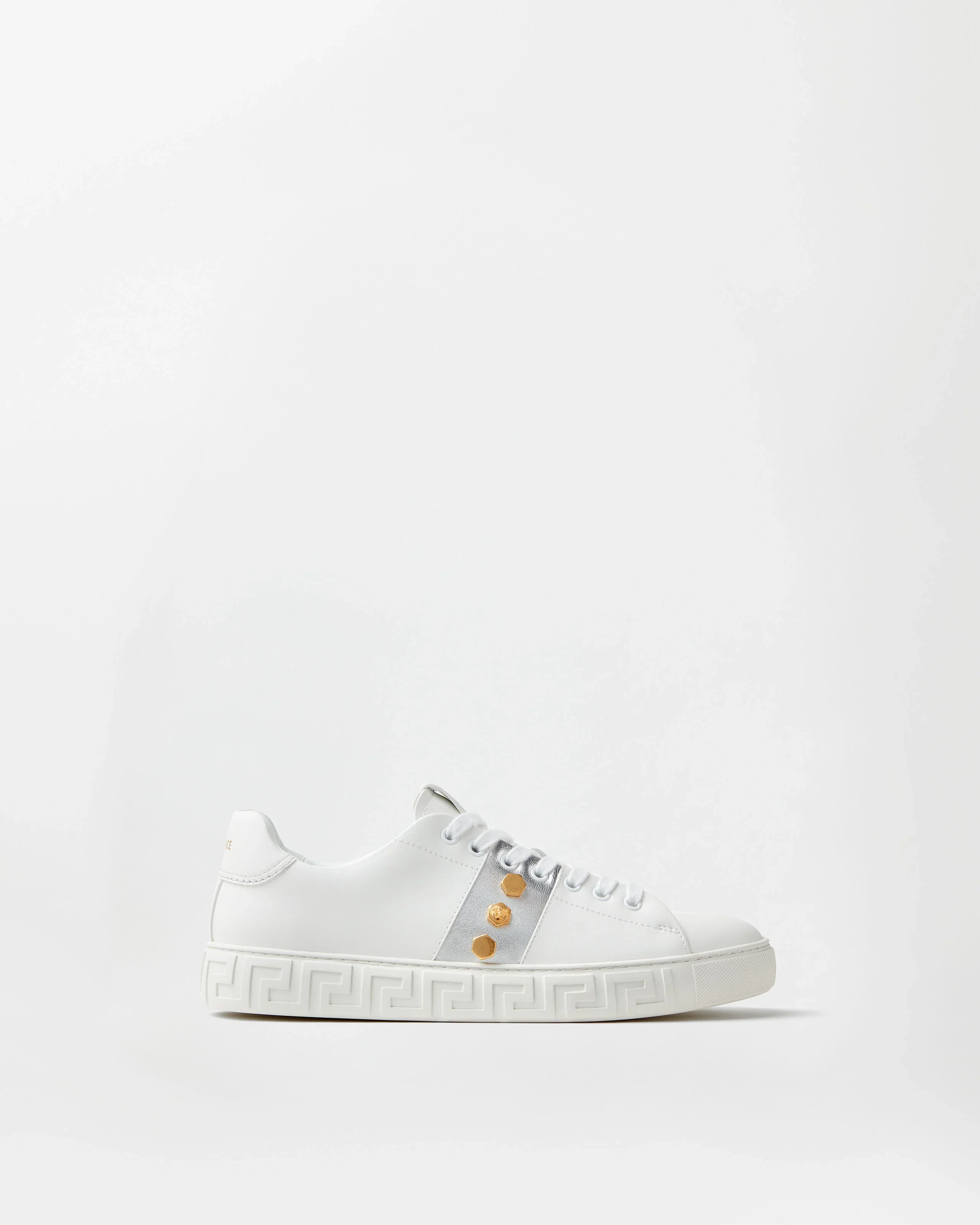 Greca Embellished Sneakers - 1