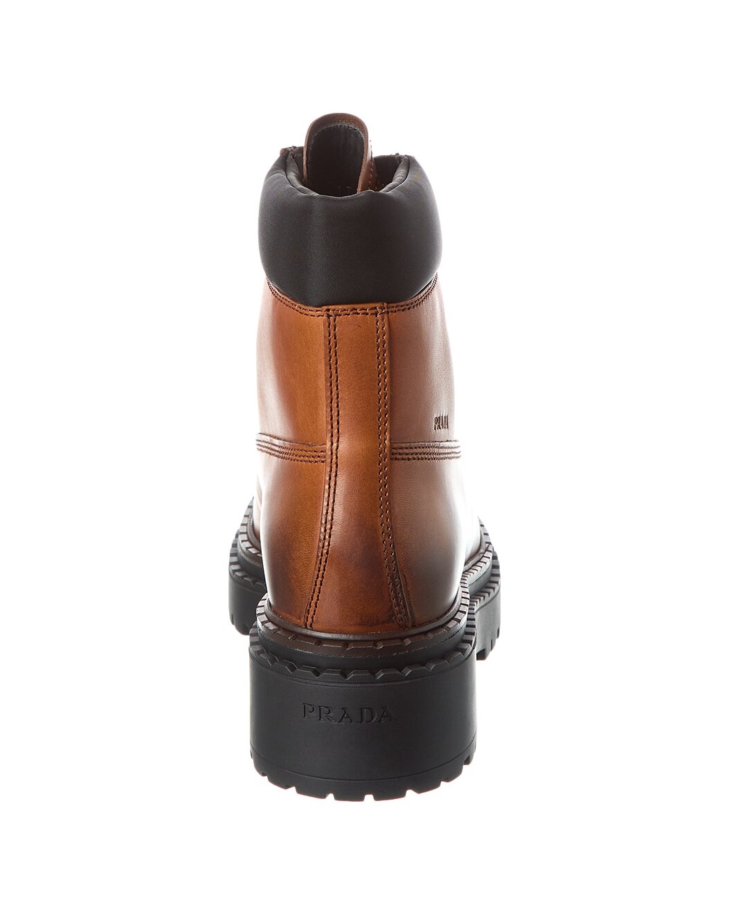 Prada Logo Leather Boot - 3