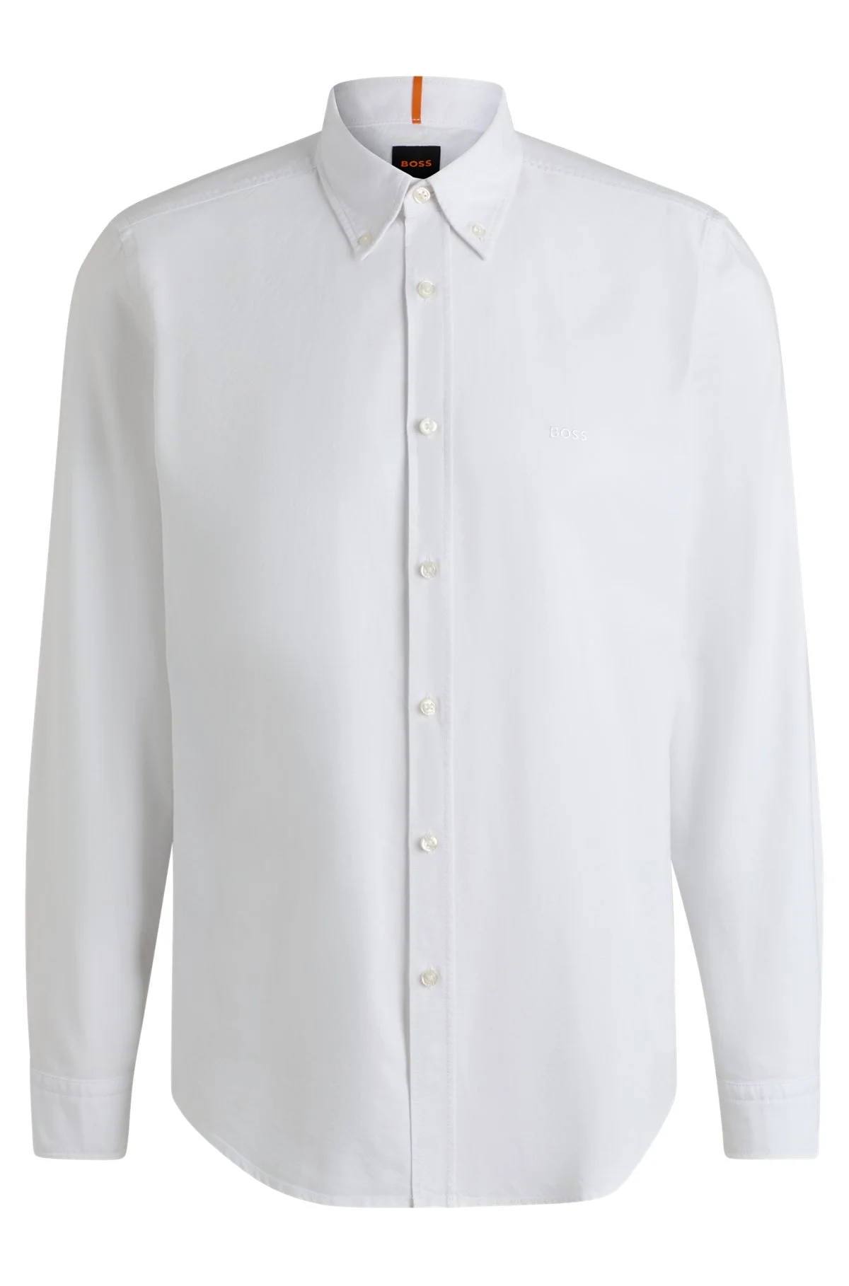 BUTTON-DOWN REGULAR-FIT SHIRT IN OXFORD COTTON - 1