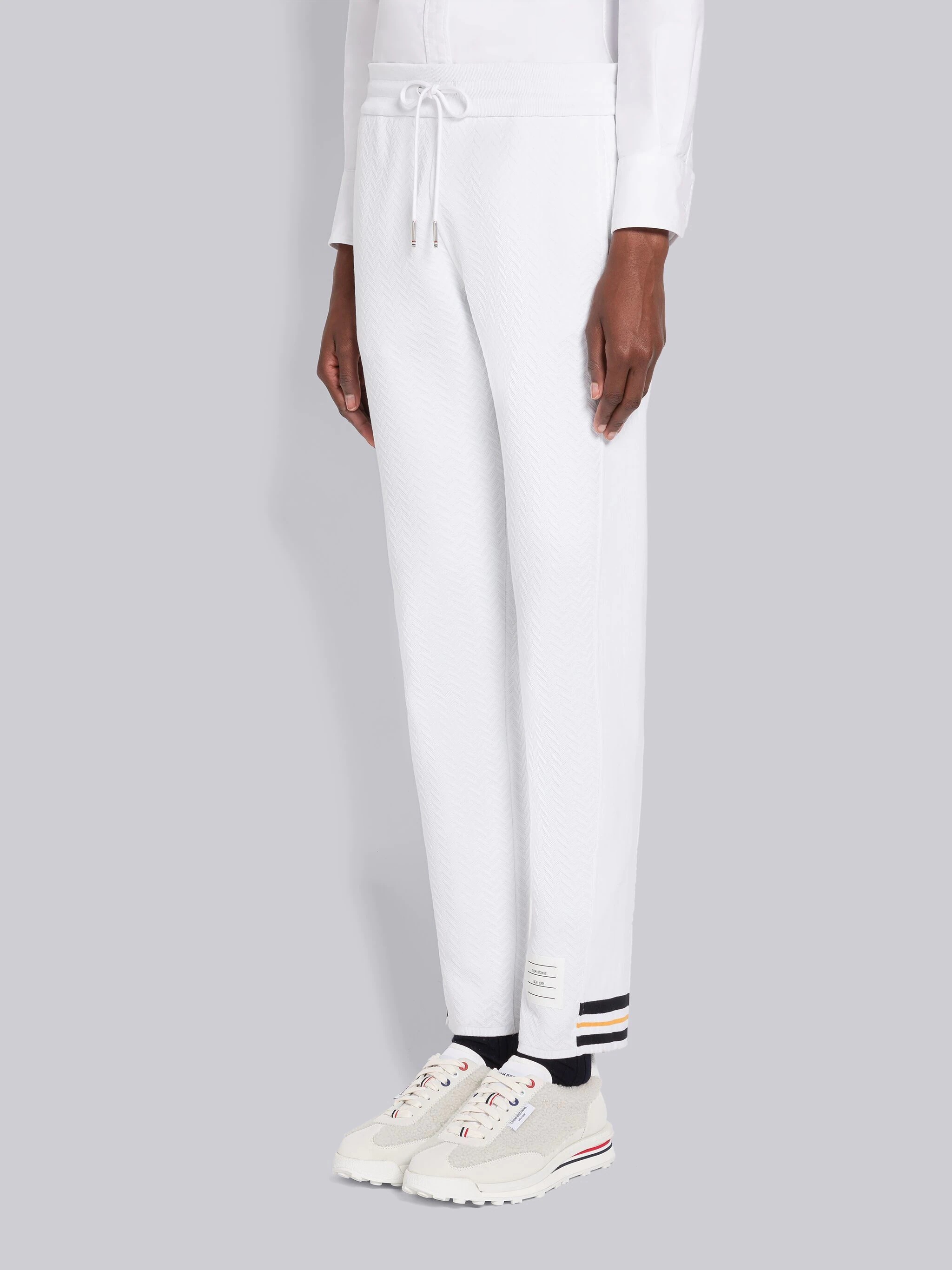 Herringbone Cricket Stripe Sweatpants - 2