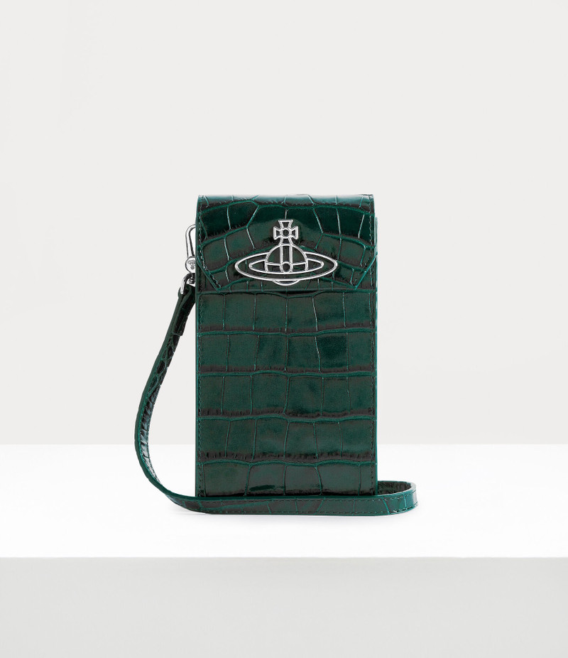 CROCODILE THIN LINE ORB PHONE BAG 1