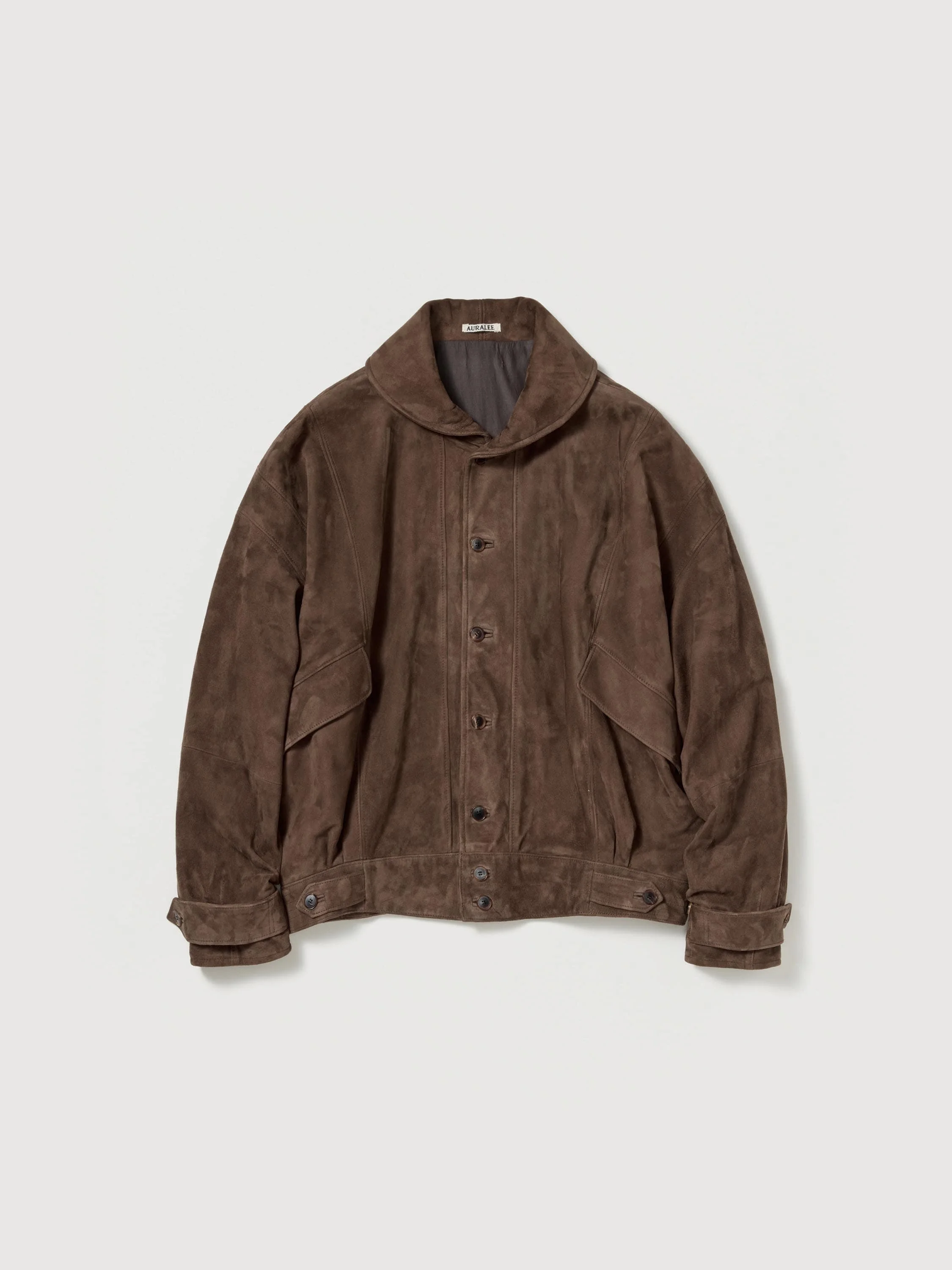 SILKY GRAIN SUEDE BLOUSON - 1