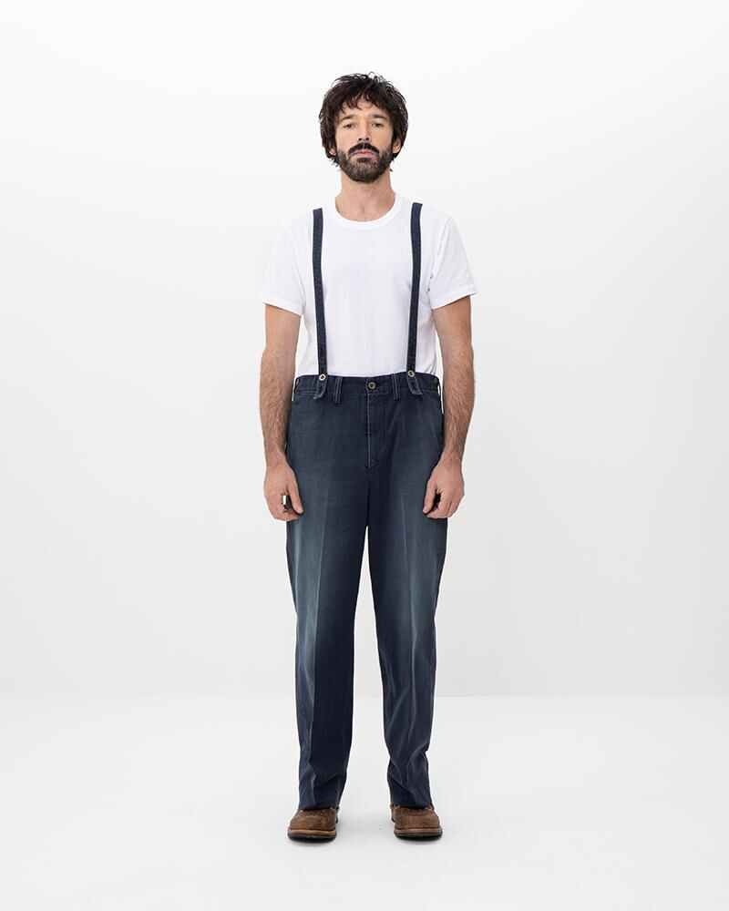 TUPPER PANTS DMGD INDIGO - 4