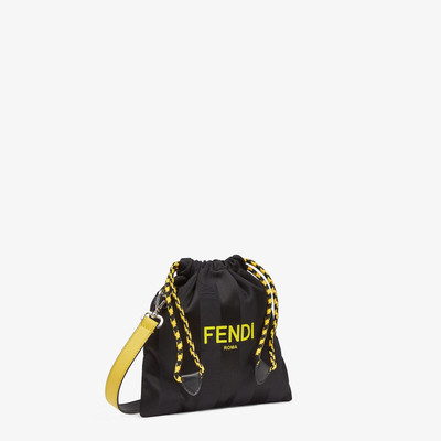 FENDI Black nylon bag outlook