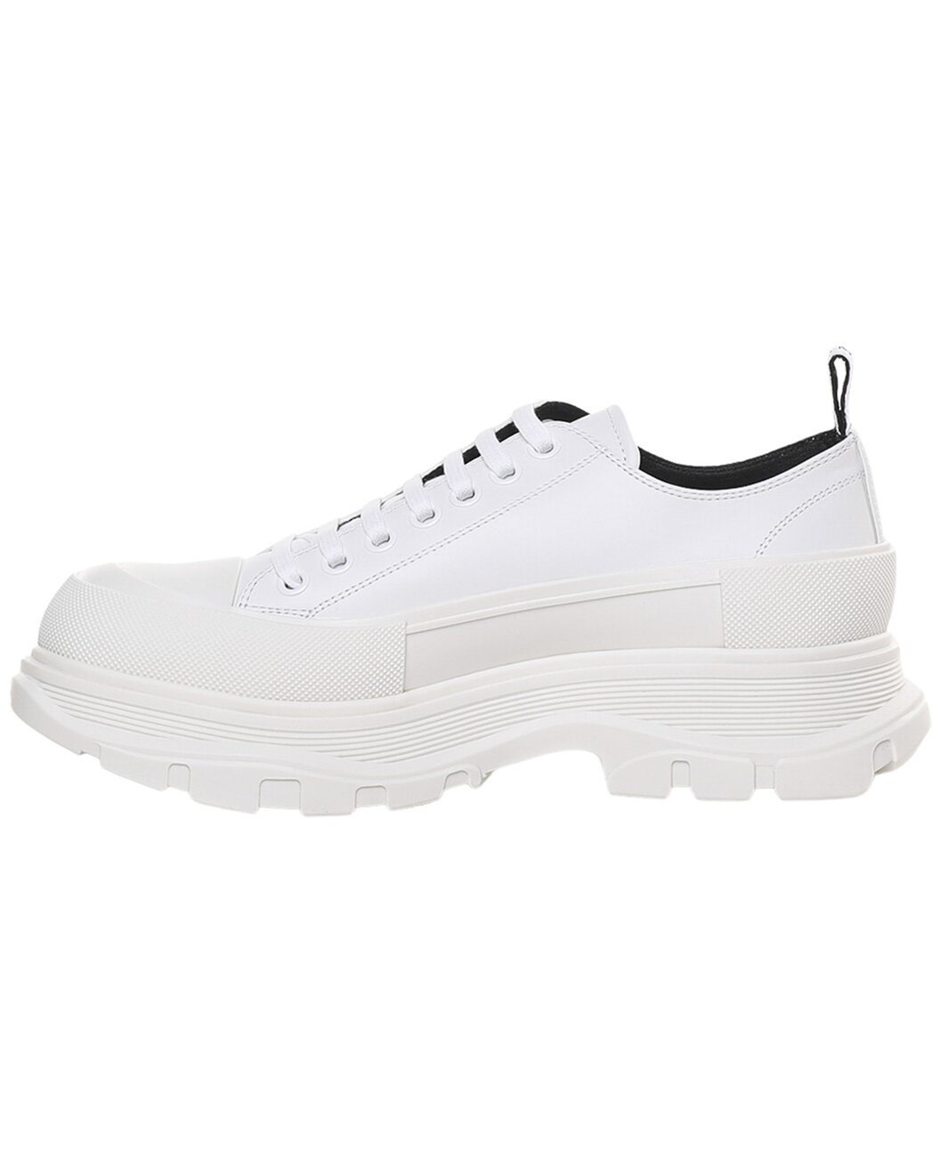 Alexander McQueen Tread Slick Lace Up Leather Sneaker - 2