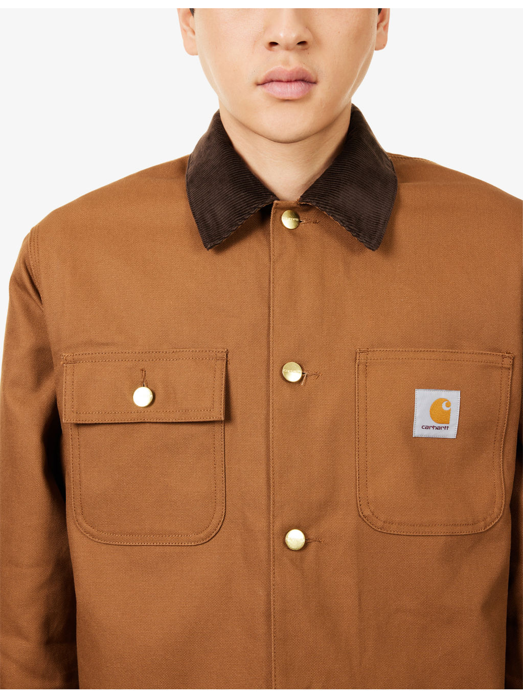 Michigan patch-pocket cotton-canvas jacket - 5