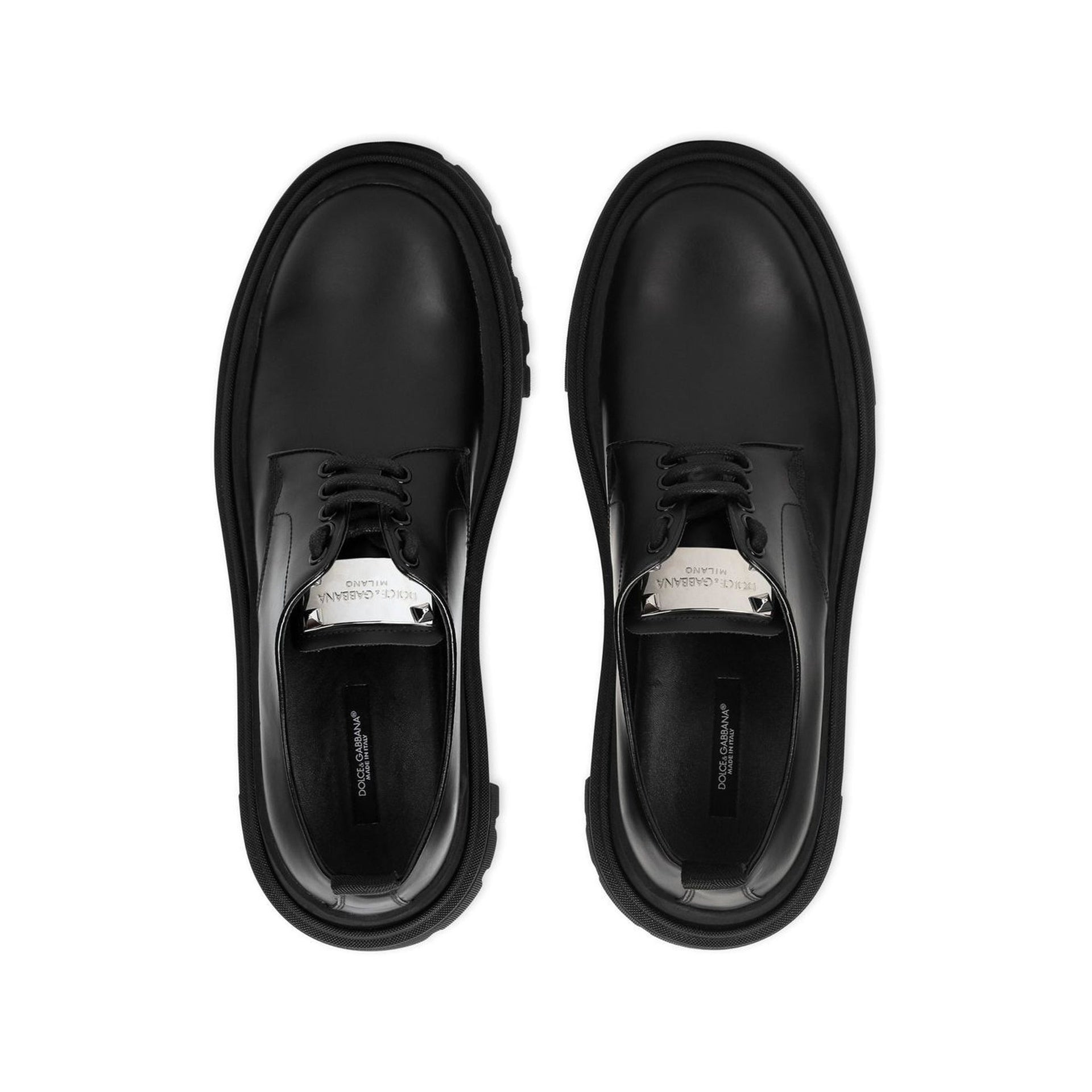 Dolce & Gabbana Leather Derbies Men - 4