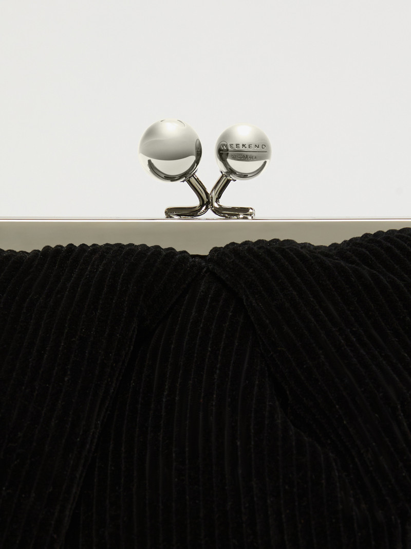 RICARD Large velvet Pasticcino Bag 5