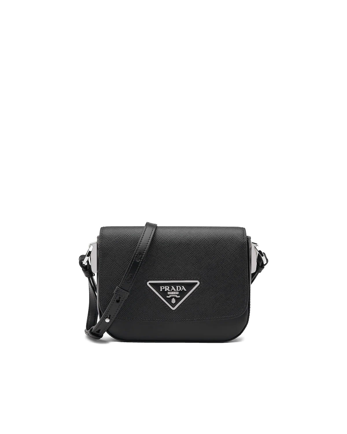 Saffiano leather Prada Identity shoulder bag - 1