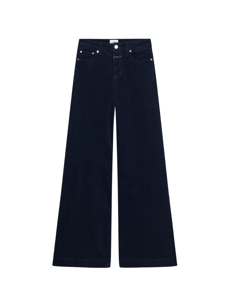 corduroy wide-leg trousers 1