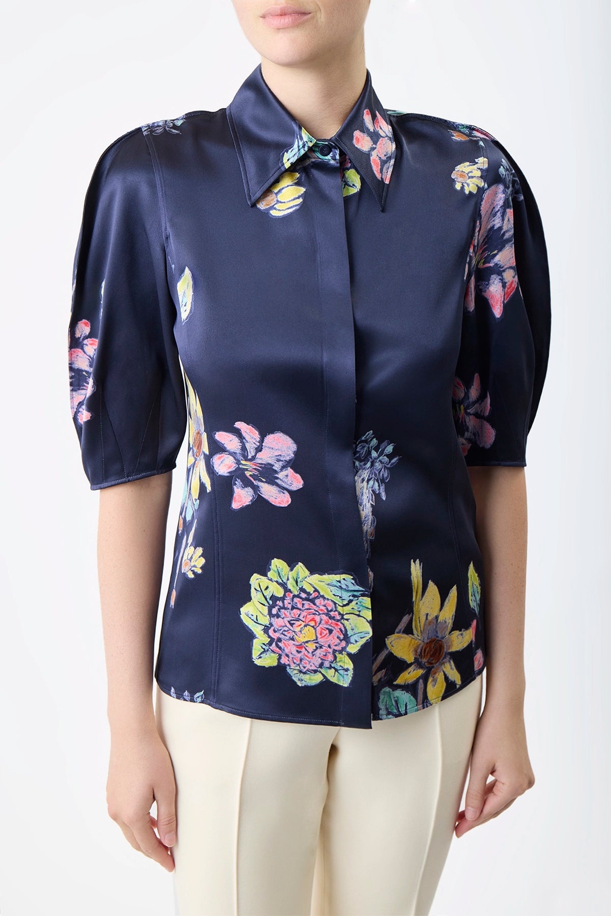 Sansi Top in Silk - 5