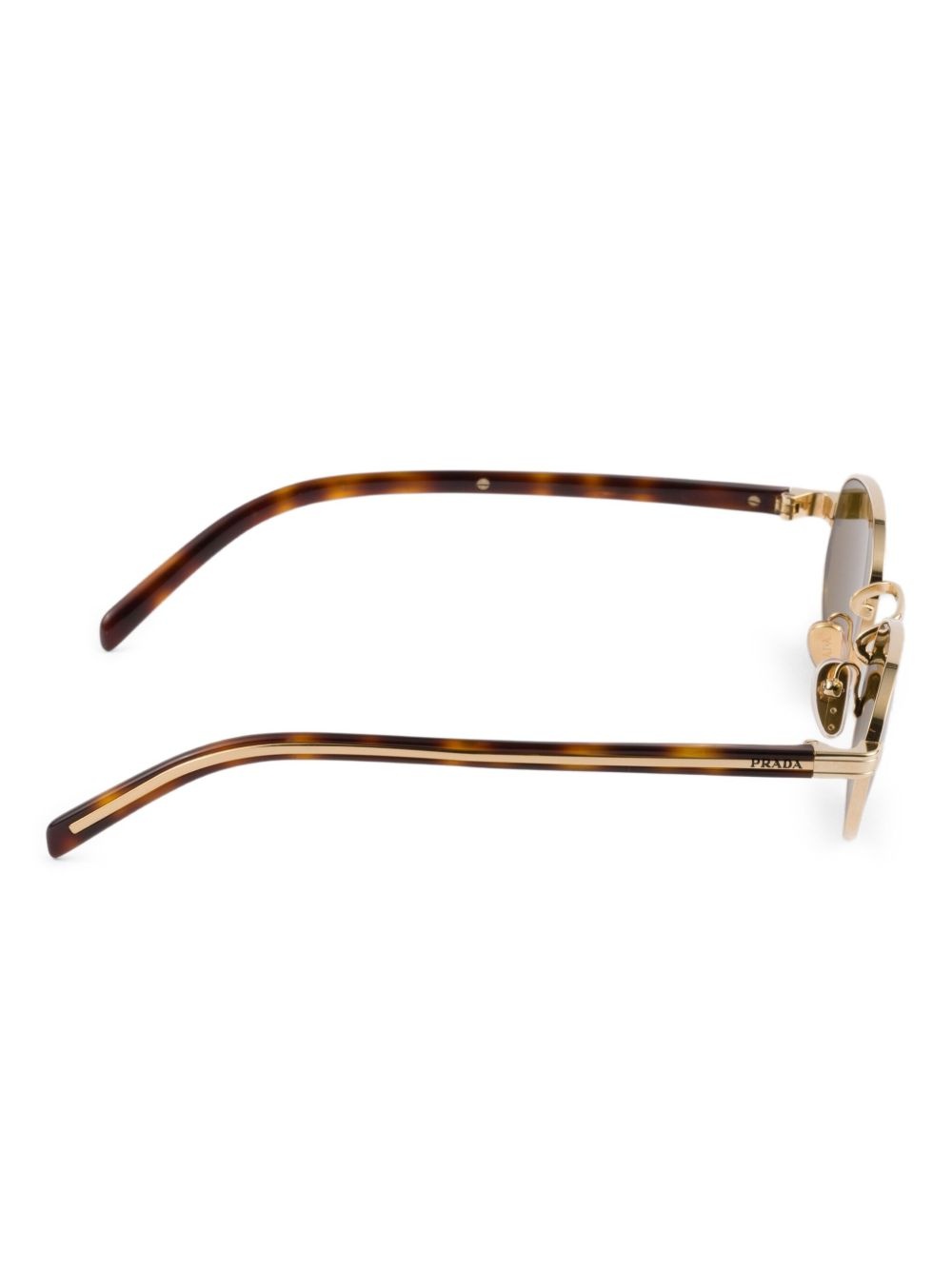 logo-engraved sunglasses - 3