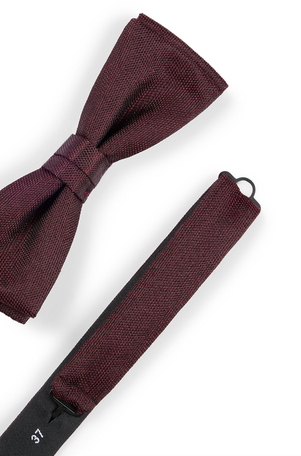ITALIAN-MADE BOW TIE IN SILK JACQUARD - 5