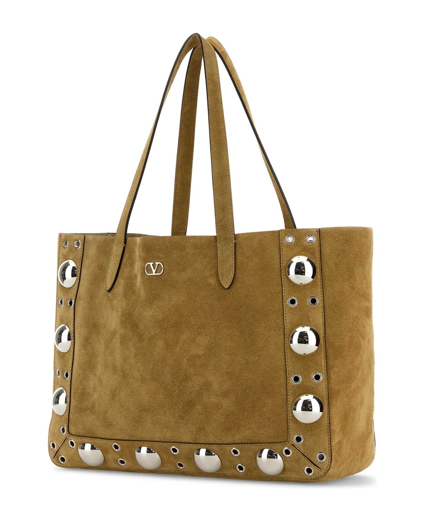Beige Suede Nellcã´te Shopping Bag - 2
