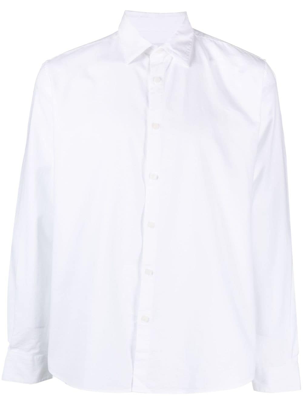 long-sleeve cotton shirt - 1