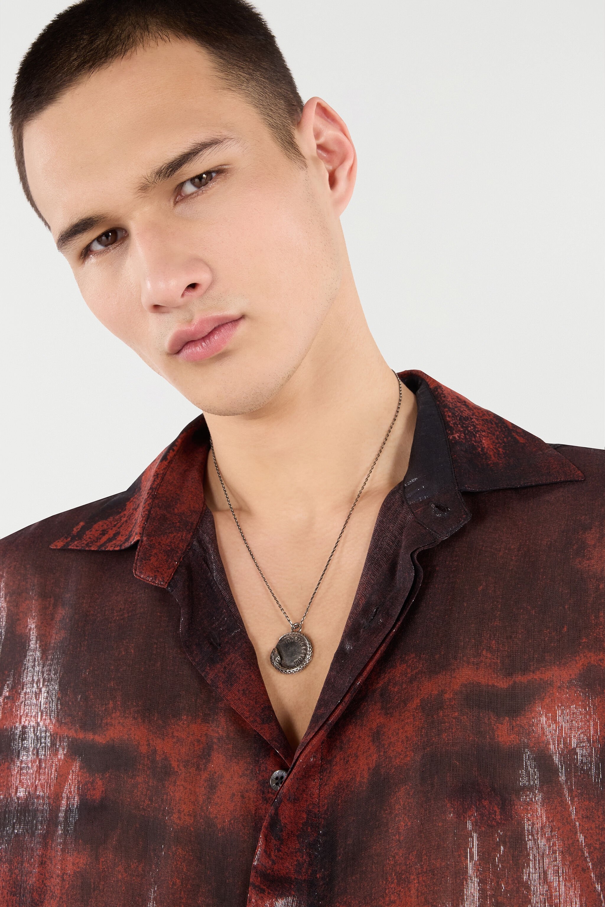 Snake Necklace With Logo - 2