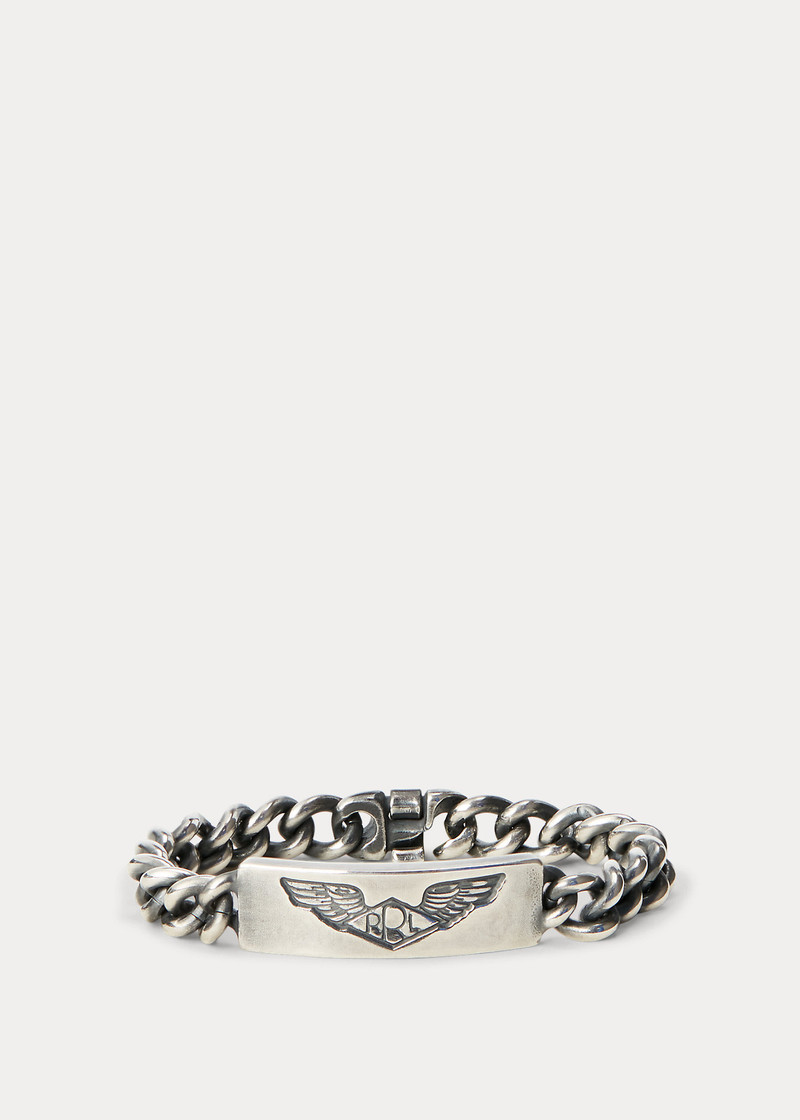Handmade Sterling Silver ID Bracelet 1