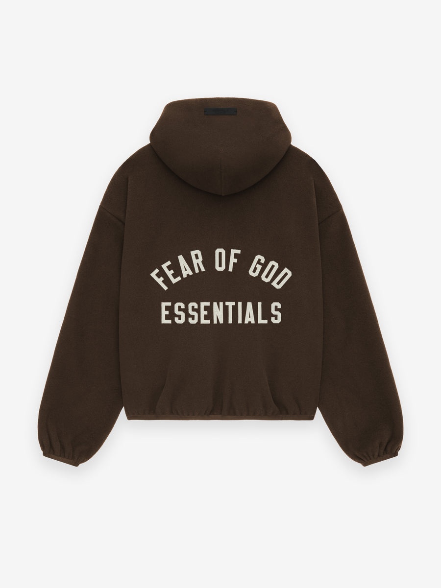 Women's Brushed Hooded Bomber - 2