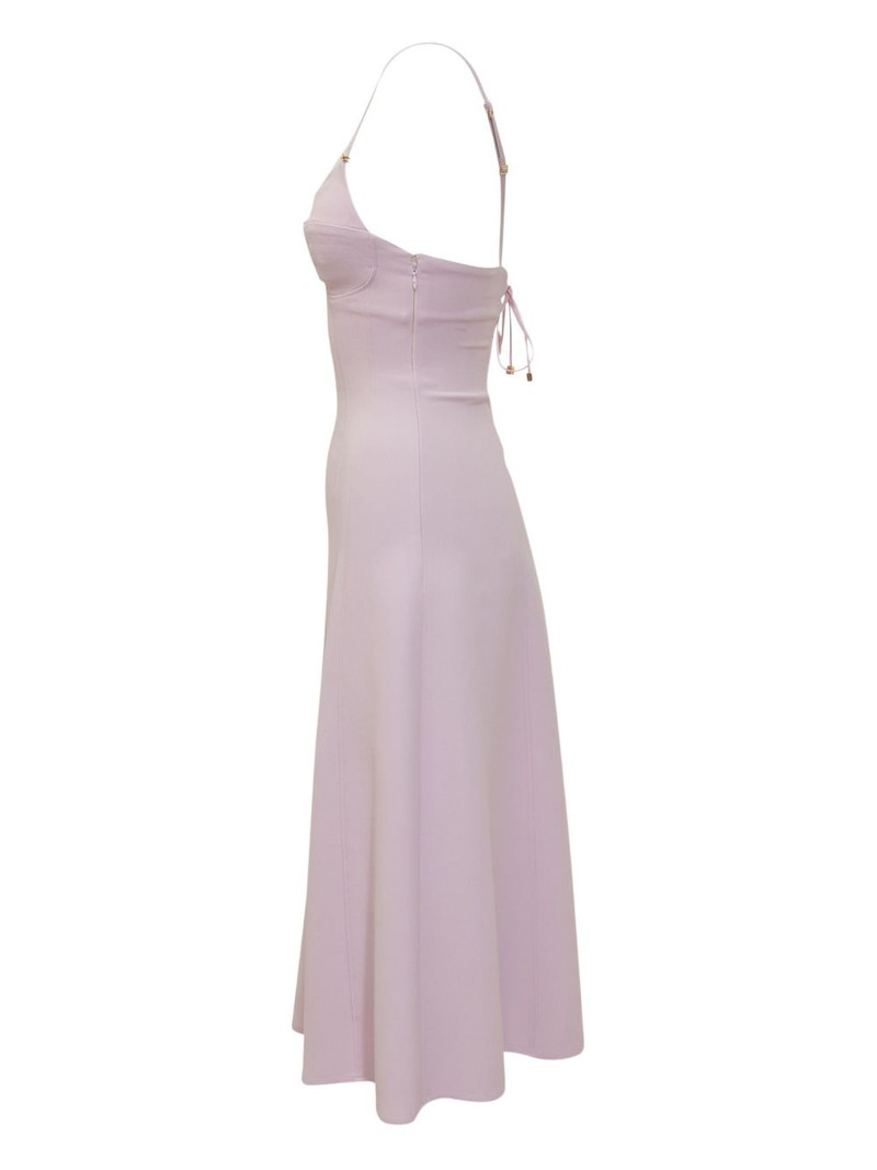 lace-up midi dress 3