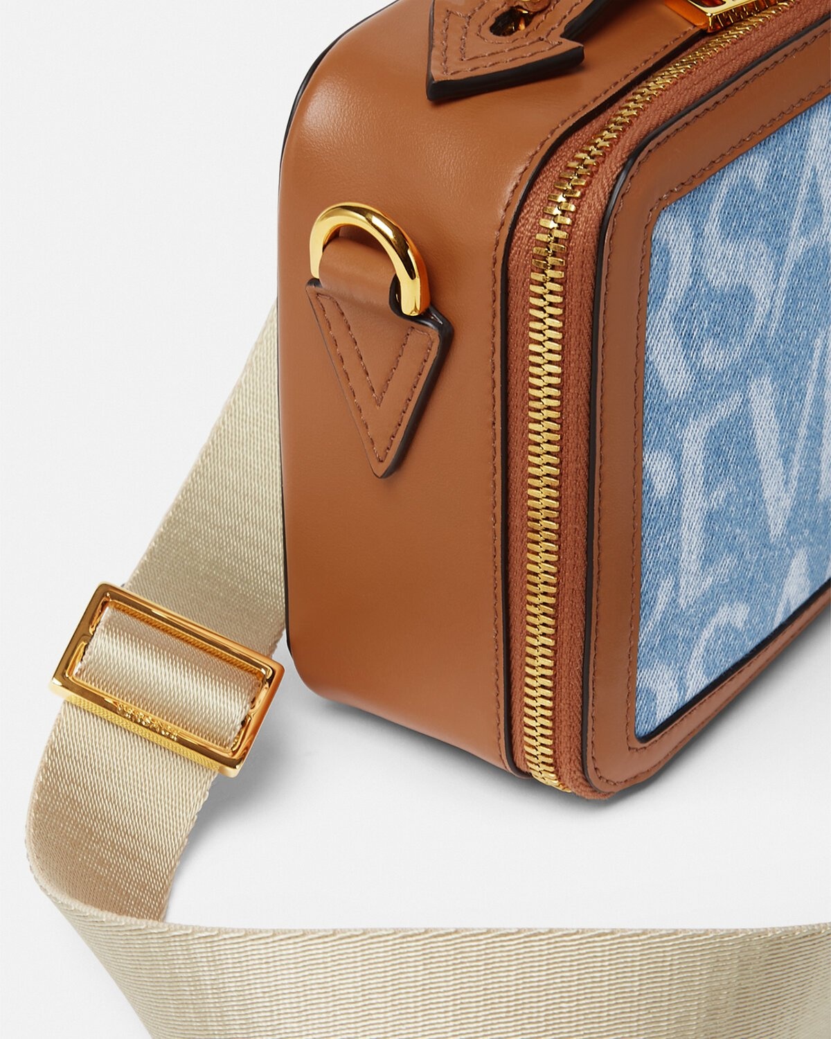 Versace Allover Small Messenger Bag - 5