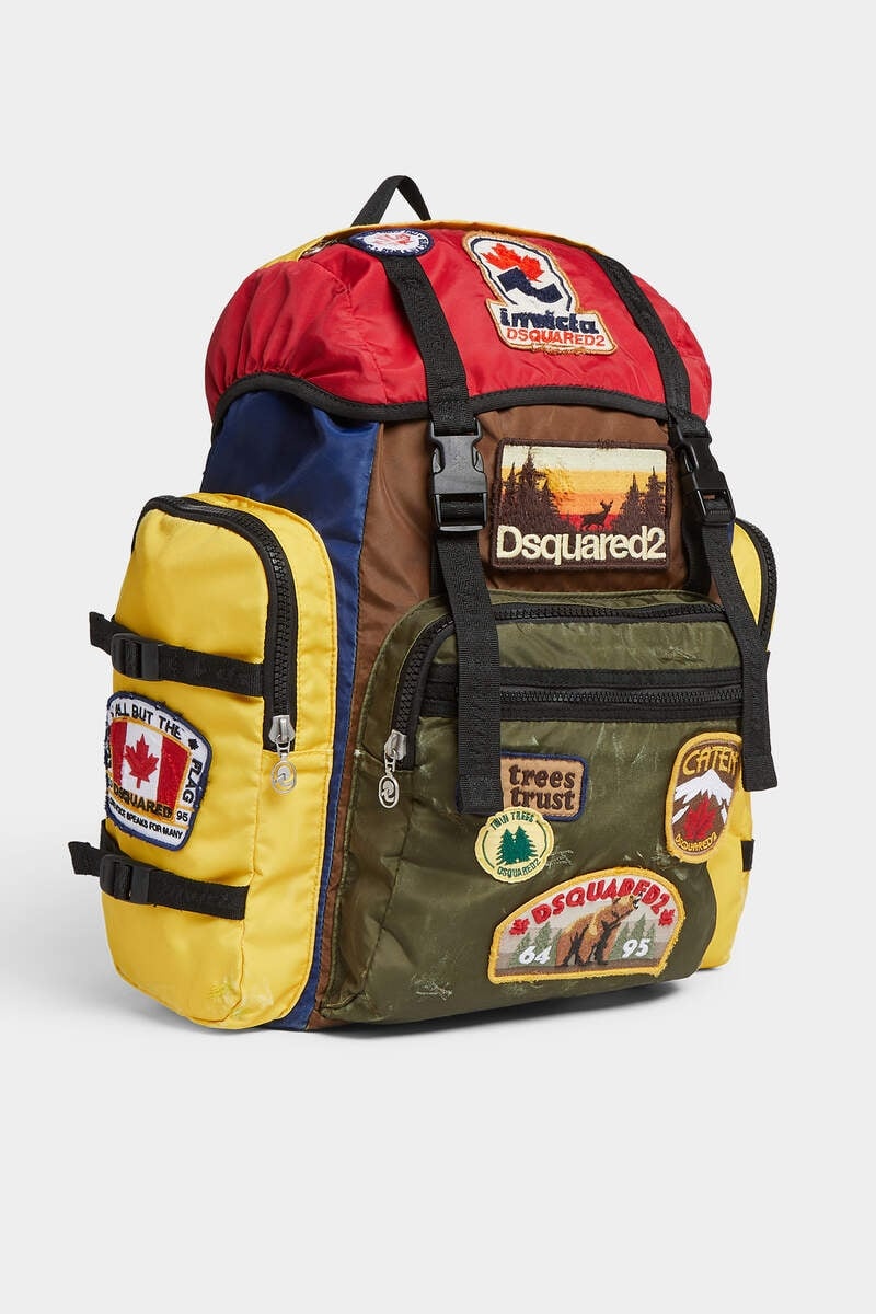 INVICTA COLOUR-BLOCK BACKPACK - 3