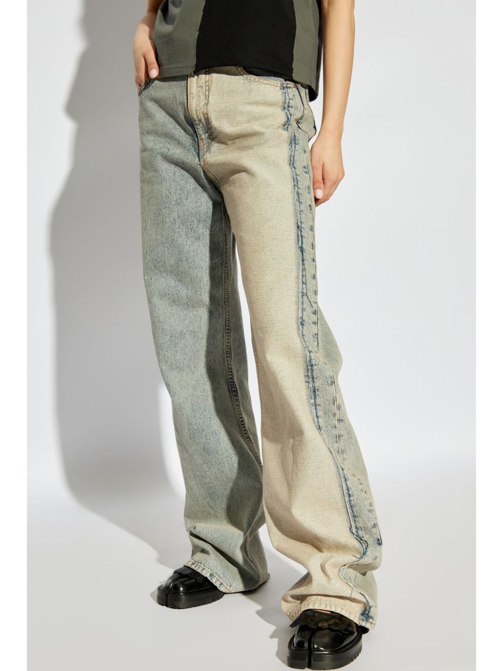 low-rise wide-leg jeans - 3