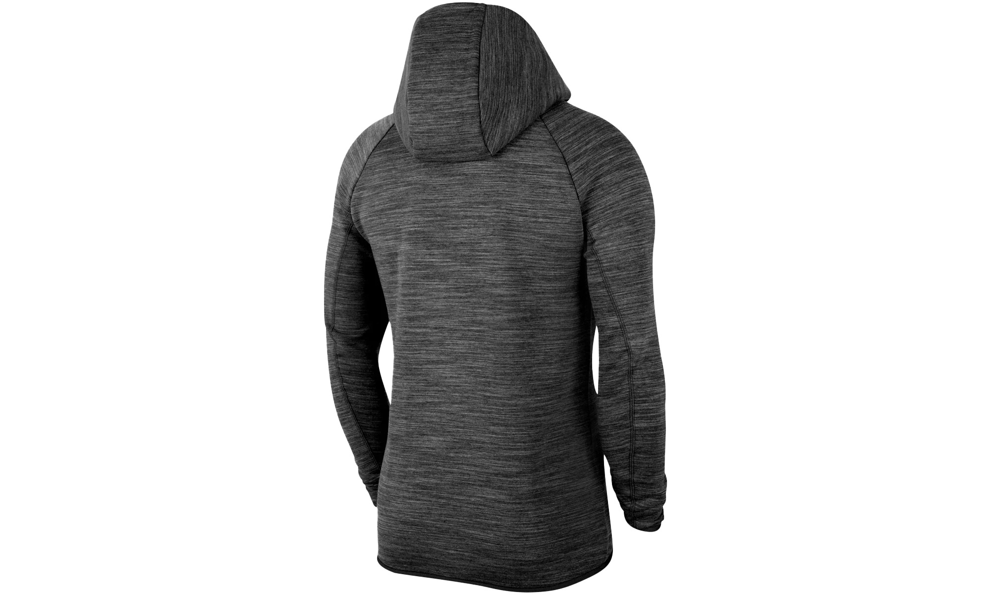 Sportswear Heathered Tech Fleece Full-zip Hoodie "Black / Dark Grey" - 2