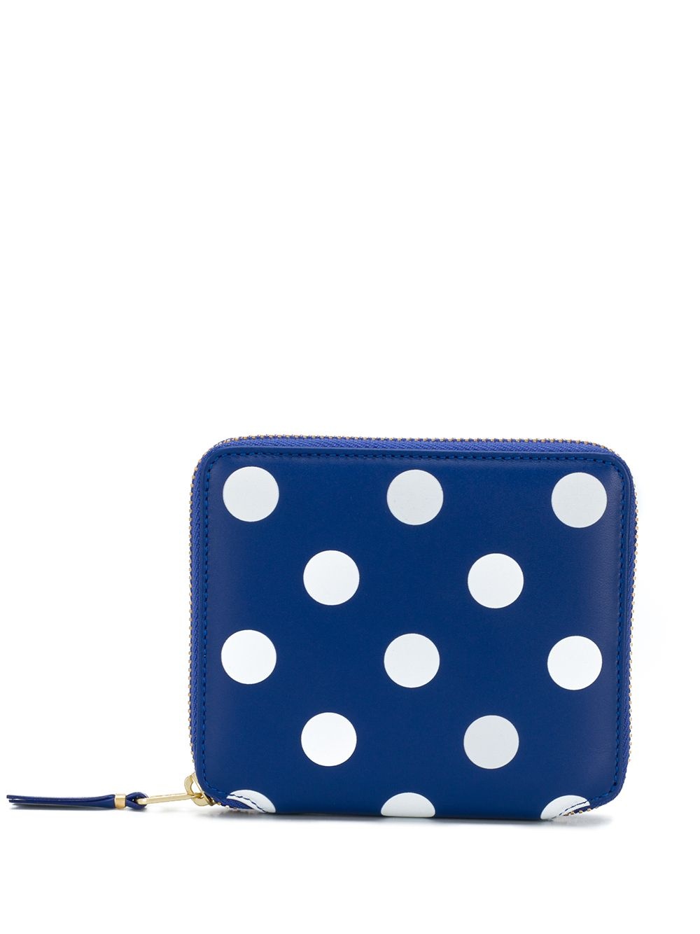 polka dot zip purse - 1