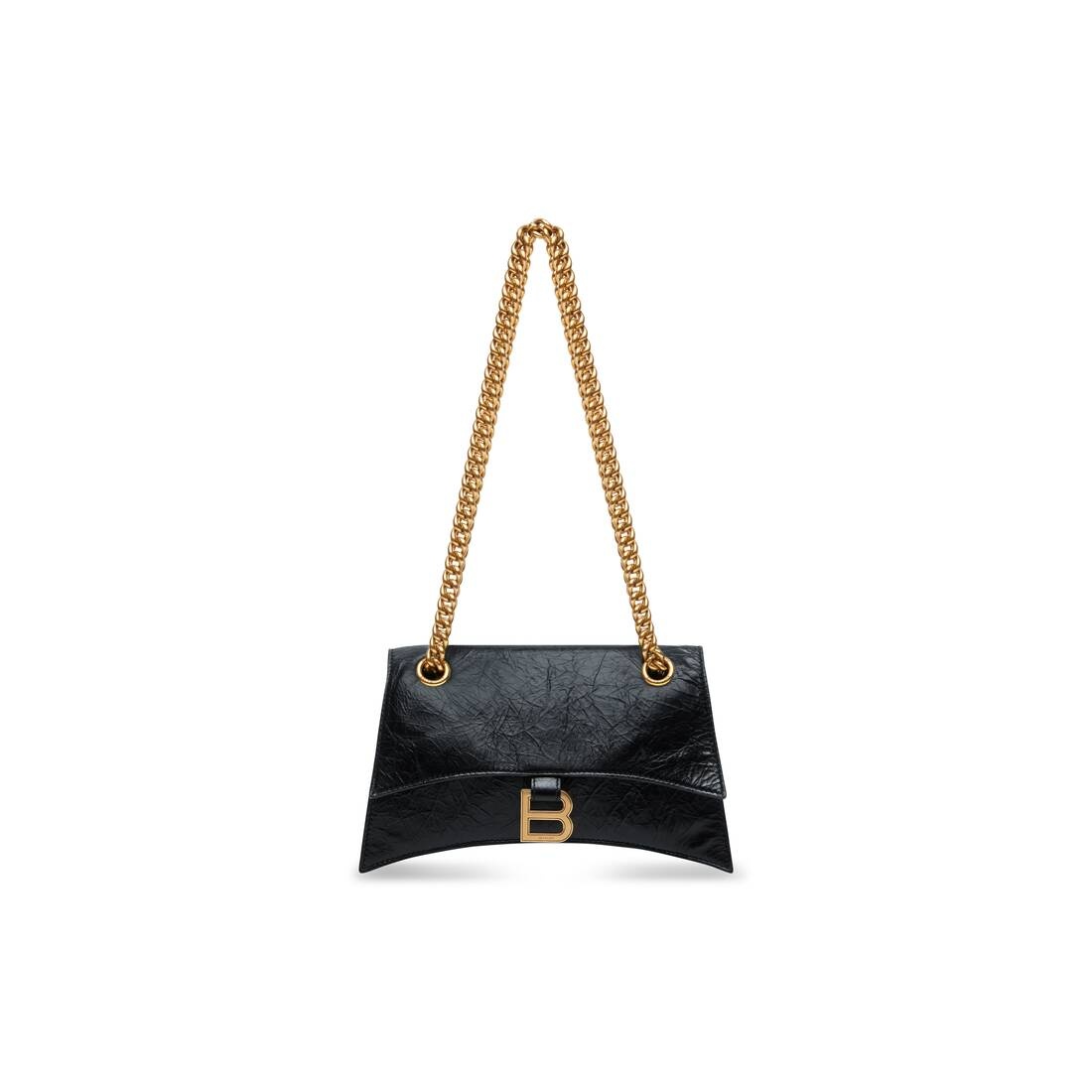 Women's Crush Small Chain Bag  in Black - 1