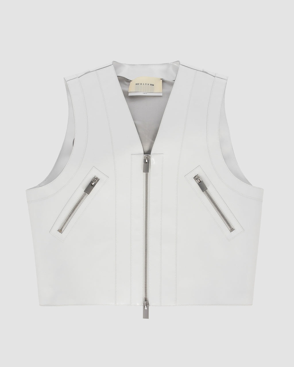 SHELL LEATHER VEST - 1