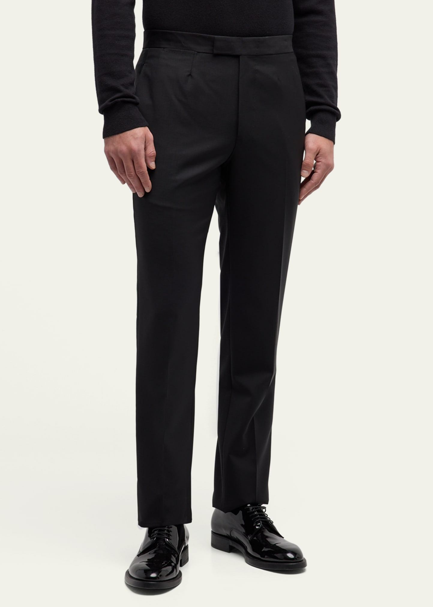 Men's Formal Wool-Mohair Pants - 4