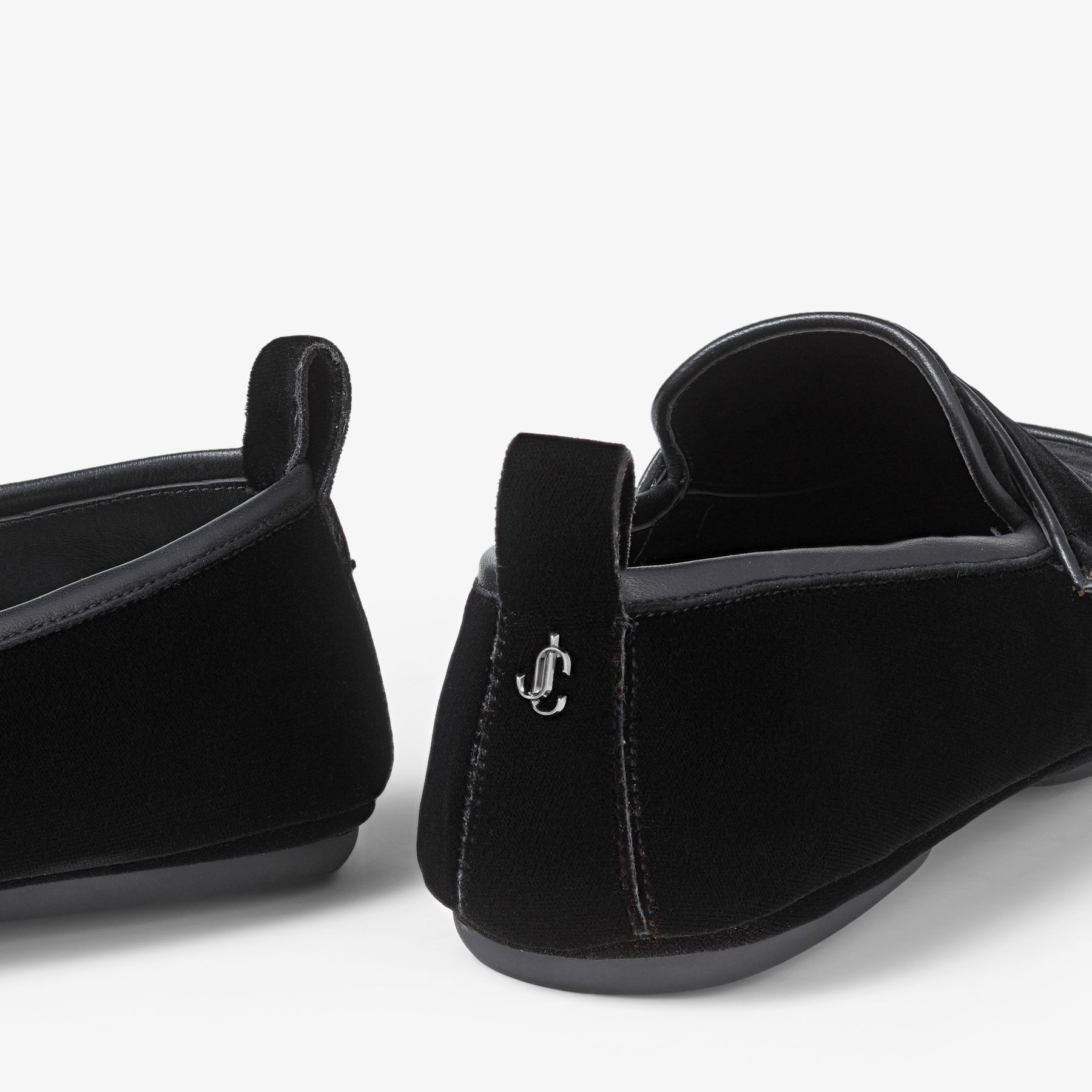 Buxton
Black Velvet Loafers - 3