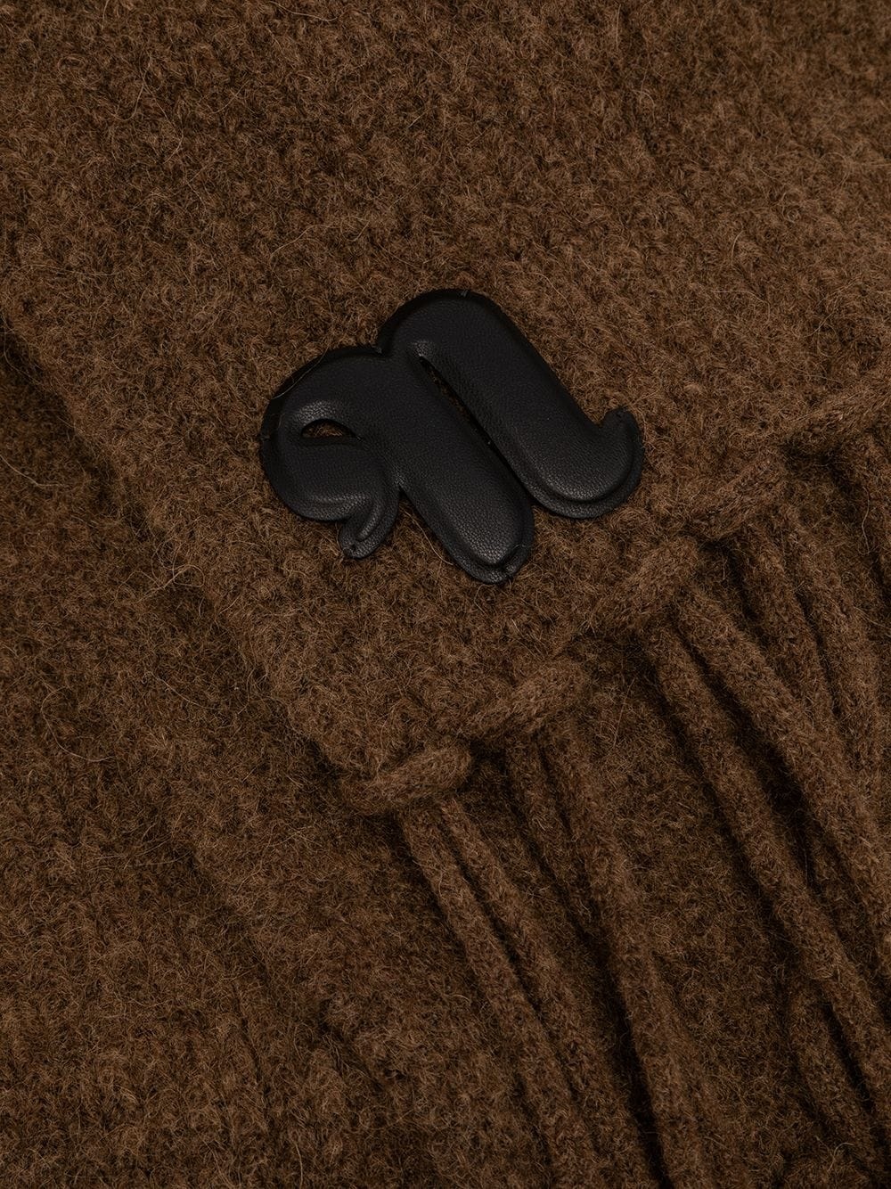 Levi logo-patch scarf - 3