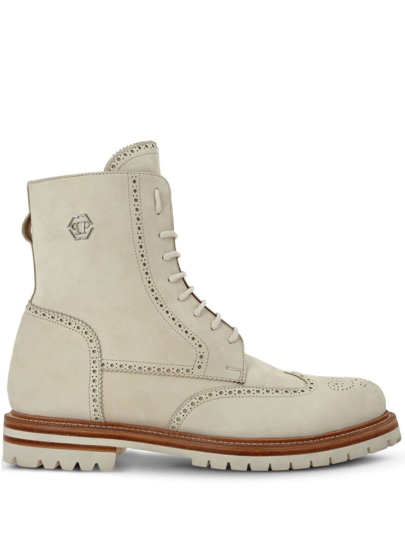 Nubuck leather boots 1