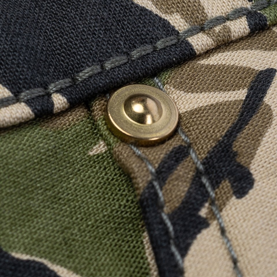IH-737-TSC 10oz Sateen Camouflage Cargo Pants - Tiger Stripe - 17