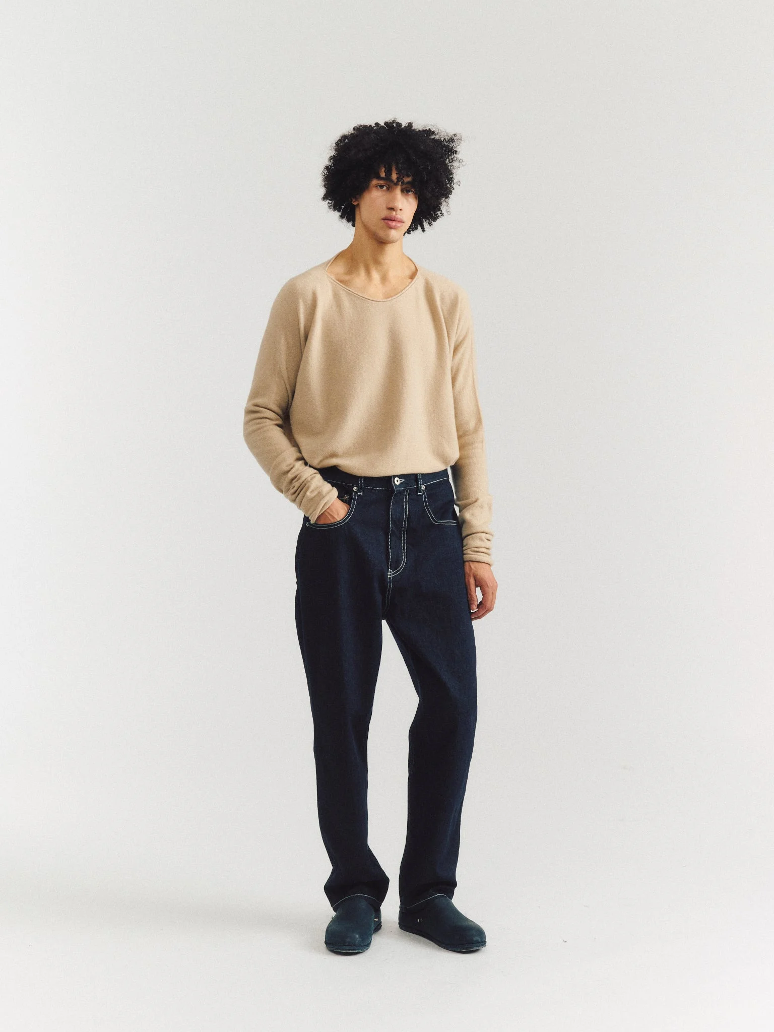 LEO DENIM PANT - DENIM M - INDIGO - 1