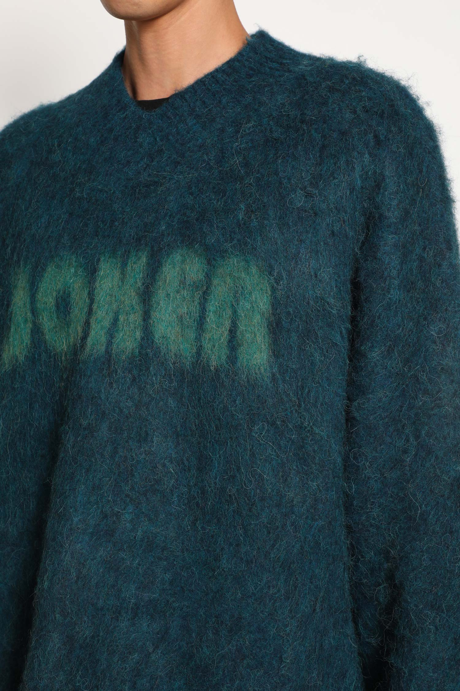 Joker Brushed Mohair V-neck Jumper - 4