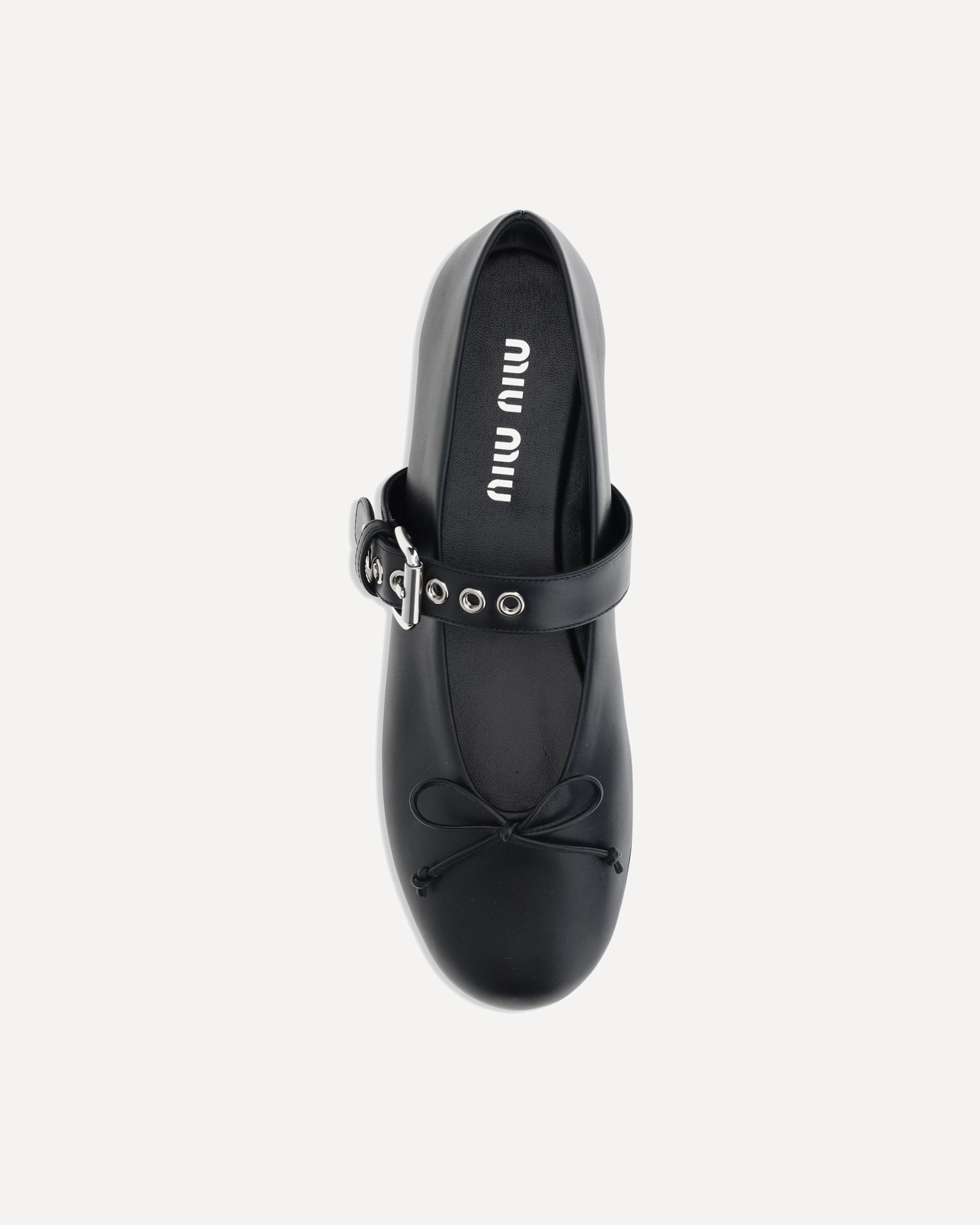 Leather Ballerinas - 4