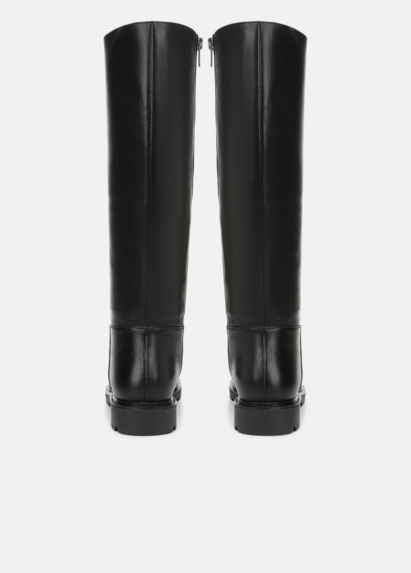 Vince Sibelle Leather Wide-Calf Riding Boot outlook
