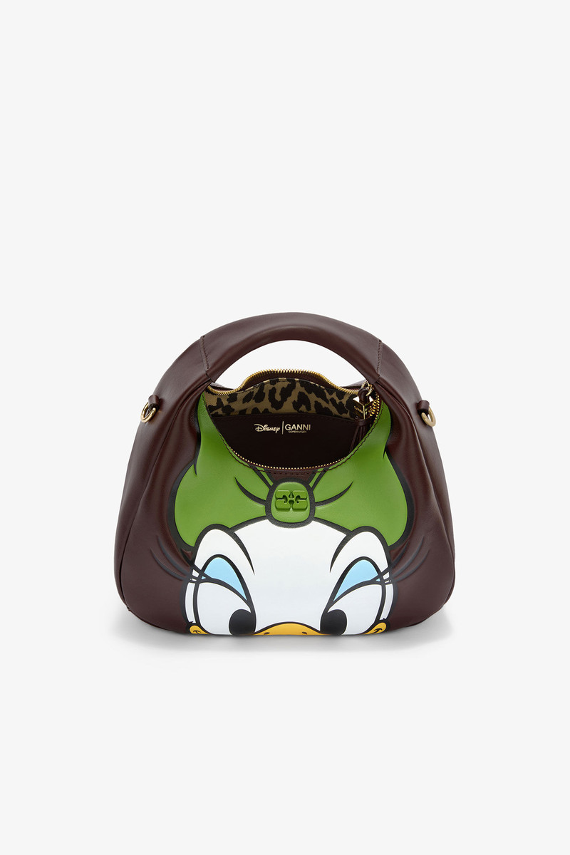 DAISY DUCK MINI HOBO BAG IN BROWN 3