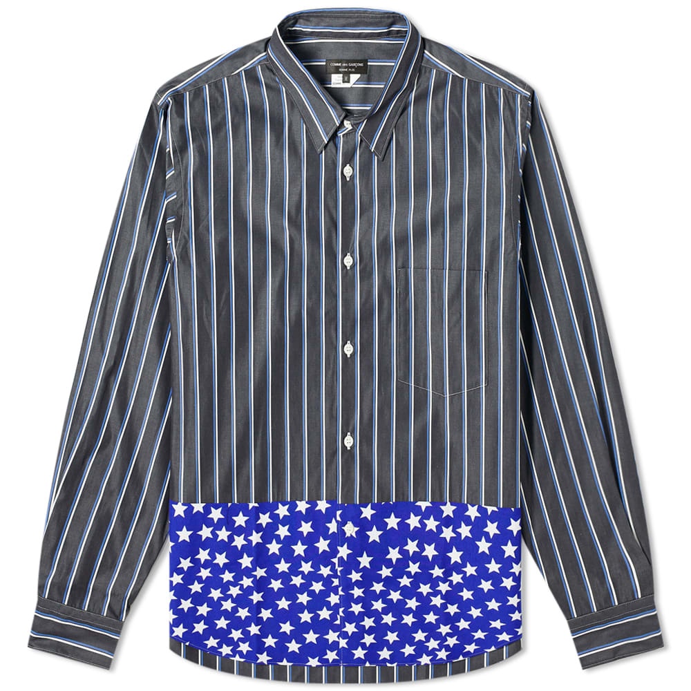 Comme des Garcons Homme Plus Stars Hem Shirt - 1